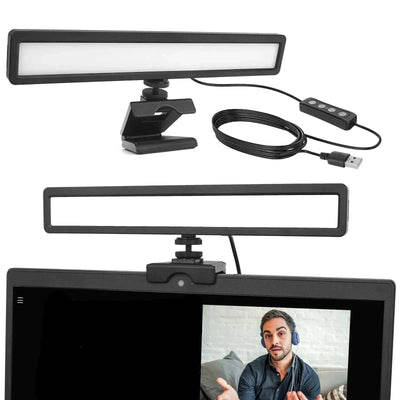 GlowEdge LED Light Kit Ultimate Lighting for Flawless Video & Streaming